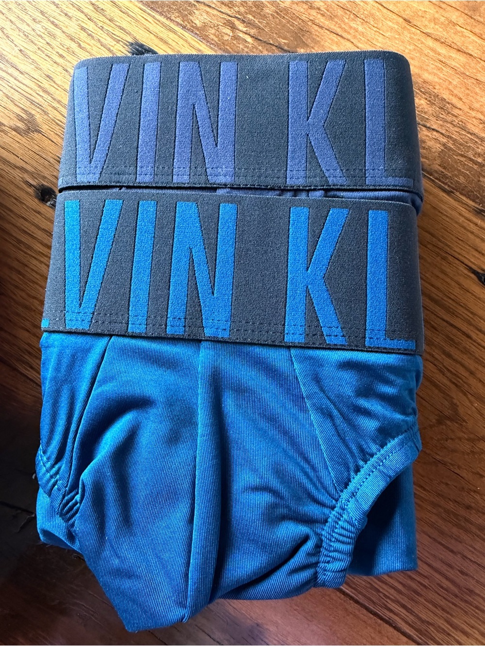 Calvin Klein Intense Power Men's Hip Briefs -2 pk Blue Comfort Underwear M 32/34 - Picture 5 of 5